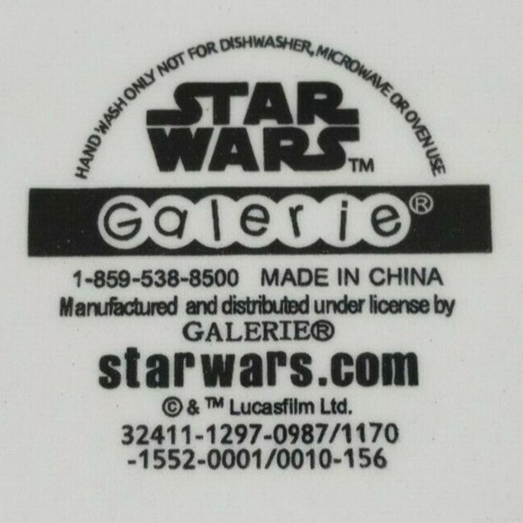 Star Wars Galerie Yoda Sculpted Large 3D Face Return of the Jedi Coffee Cup - Picture 7 of 7